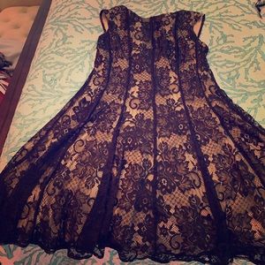 Black lack dress - never worn